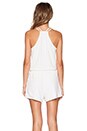 view 3 of 4 Reese Beaded Romper in White