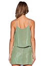 view 3 of 4 Clyde Sequin Top in Olive