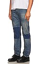 view 2 of 5 MM6 Regular Fit 5 Pocket Skinny Jean in Blue