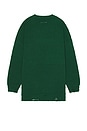 view 2 of 4 Crewneck Sweater in Green & Black