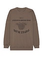 view 1 of 5 Crew Neck Sweatshirt in Brown