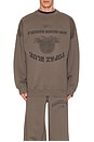 view 4 of 5 Crew Neck Sweatshirt in Brown