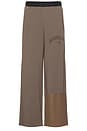 view 1 of 5 Sweatpants in Brown, Washed Black, & Light Brown