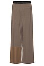 view 2 of 5 Sweatpants in Brown, Washed Black, & Light Brown