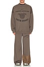 view 5 of 5 Sweatpants in Brown, Washed Black, & Light Brown