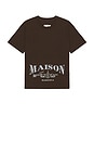 view 5 of 5 T-SHIRT NA in Brown