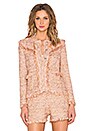 view 2 of 6 Fringe Jacket in Blush