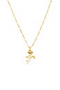 view 2 of 2 Rosetta Necklace in Gold