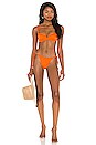 view 4 of 5 x REVOLVE Clovelly Bikini Top in Persimmon