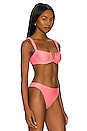 view 2 of 4 HAUT DE MAILLOT DE BAIN CLOVELLY in Azalea Pink