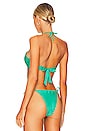 view 3 of 4 Copacabana Bikini Top in Jade