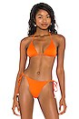 view 1 of 5 TOP BIKINI PALMA in Persimmon
