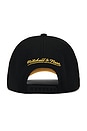 view 2 of 4 NBA Lakers Pinned Gold Pro Snapback Hat in Black