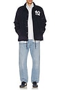 view 3 of 5 MLB Yankees Off The Busvintage Logo Corduroy Coaches Jacket in Navy