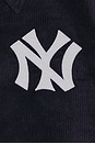 view 5 of 5 MLB Yankees Off The Busvintage Logo Corduroy Coaches Jacket in Navy