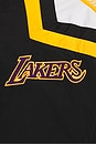 view 3 of 5 NBA Lakers Throw It Back Windbreaker in Black