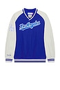view 5 of 6 MLB Dodgers Nylon Pullover Jacket in Royal