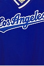 view 6 of 6 MLB Dodgers Nylon Pullover Jacket in Royal