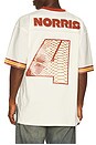 view 1 of 5 x McLaren Formula 1 Norris Legacy Jersey in Cream & Burgundy