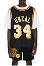 view 1 of 5 NBA Shaquille O'Neal Best in Class Short Sleeve Jersey in Black