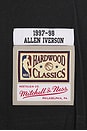 view 5 of 5 NBA Allen Iverson Best in Class Short Sleeve Jersey in Black