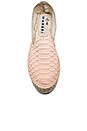 view 4 of 5 Amazonia Espadrille in Pastel Rose Python