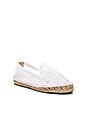 view 2 of 5 Paris Double Sole Espadrille in White