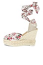 view 5 of 6 X LoveShackFancy Espadrille Sandal in Berry Cherry