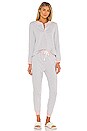 view 1 of 4 PYJAMA KAIA in Gray Stripe