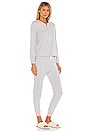 view 2 of 4 PYJAMA KAIA in Gray Stripe