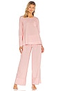 view 1 of 4 CONJUNTO PIJAMA MELISSA APRI in Petal Stripe