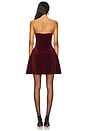 view 3 of 3 Best Lover Dress in Burgundy