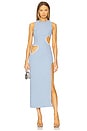 view 1 of 3 VESTIDO MIDI FIRST KISS in Blue