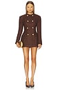 view 1 of 4 Rosie Jacket Dress in Brown