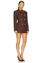 view 2 of 4 Rosie Jacket Dress in Brown