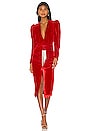 view 1 of 5 Midi Dress in Red