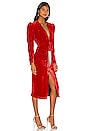 view 2 of 5 Midi Dress in Red