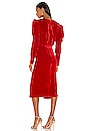 view 3 of 5 Midi Dress in Red