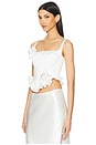 view 3 of 5 First Date Top in White