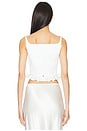 view 4 of 5 First Date Top in White