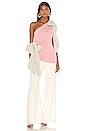 view 1 of 5 Bow Wow Top in Pink & Red Polka Dots