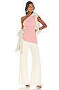 view 5 of 5 Bow Wow Top in Pink & Red Polka Dots