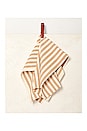 view 3 of 3 Everyday Hand Towel in Fawn Stripe