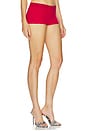view 4 of 6 Flat Knit Boy Short in Red