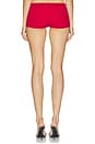 view 6 of 6 Flat Knit Boy Short in Red