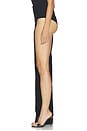 view 4 of 6 High Slit Skort in Black