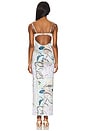 view 3 of 3 Petal Long Slip Dress in St. Barths Floral