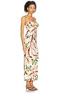 view 2 of 3 Petal Long Slip Dress in Rooted Floral