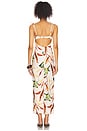 view 3 of 3 Petal Long Slip Dress in Rooted Floral