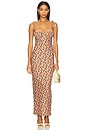 view 1 of 4 Petal Long Slip Dress in Sienna Floral